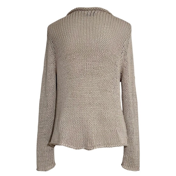 Wooden Ships Heart Knit Sweater Long Sleeve Relaxed Fit Pullover Size X/S - Picture 6 of 11